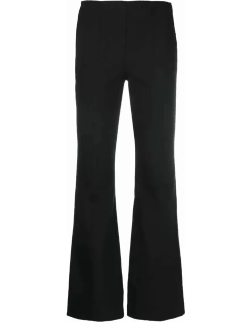 Black tailored high-waisted pant