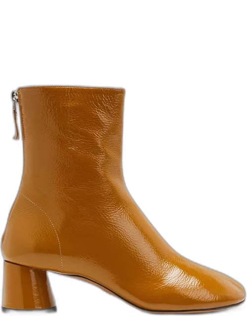 Glove Patent Leather Ankle Boot