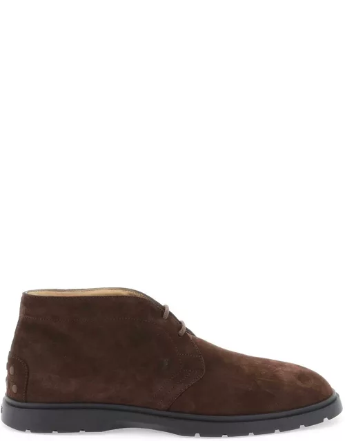 TOD'S Suede leather ankle boot