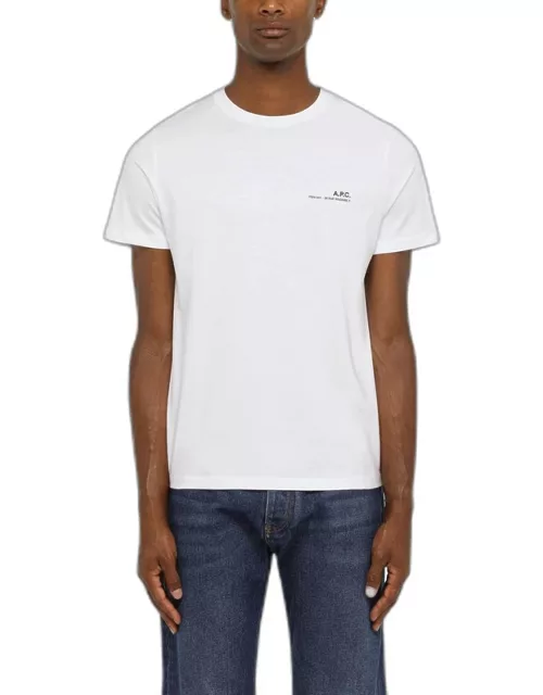 White logoed t-shirt