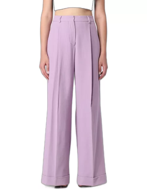 Trousers SPORTMAX Woman colour Lilac