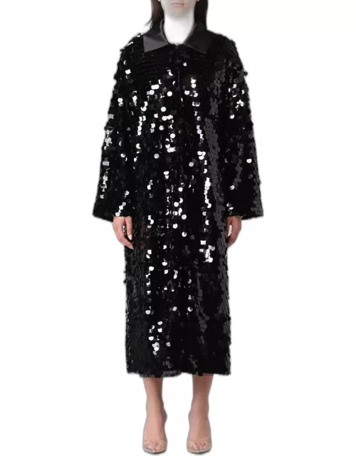 Coat ROTATE Woman colour Black