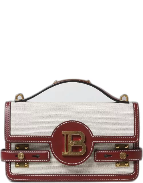 Balmain B-Buzz bag in canvas and leather