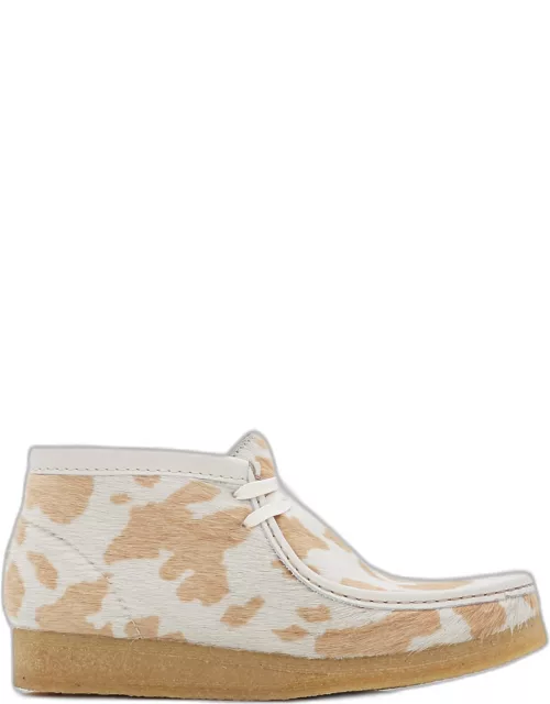 Clarks Cow Printed Wallabee Boot