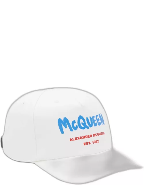 Alexander McQueen Tonal Graffiti Baseball Hat