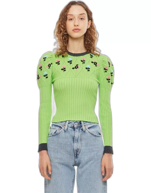 Cormio Oma Cotton Sweater With Embroidery