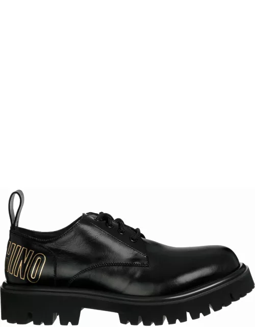 Moschino Leather Derby Shoe