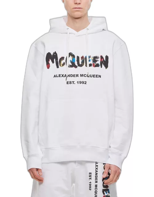 Alexander McQueen Watercolor Hoodie Sweatshirt