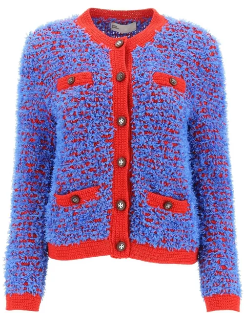TORY BURCH confetti tweed jacket