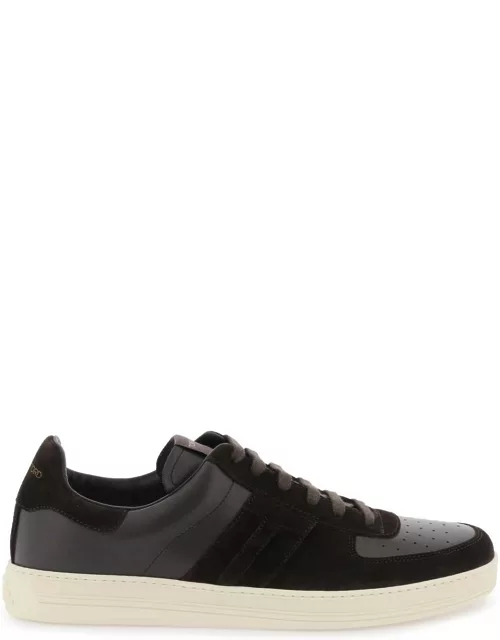 TOM FORD Suede and leather 'Radcliffe' sneaker