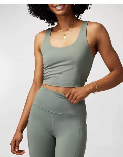Indie Dream Tech Eco Jersey Cropped Tank Top