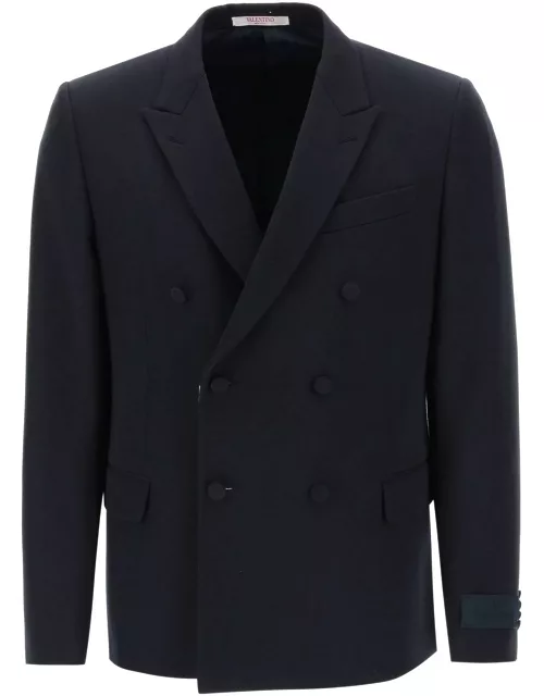 VALENTINO GARAVANI half-lined double-breasted jacket