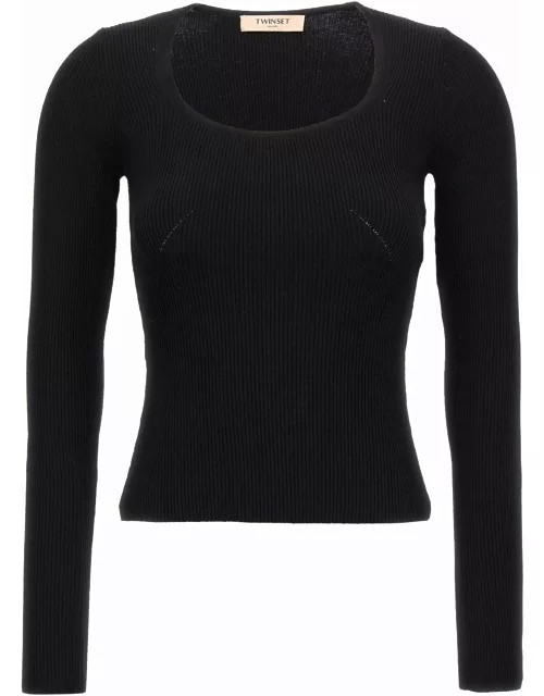 TwinSet Ribbed Sweater
