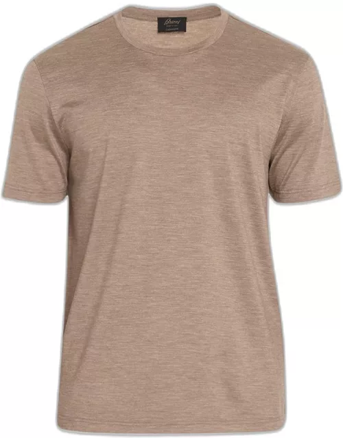 Men's Solid Cashmere T-Shirt