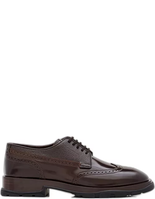 Alexander McQueen Derby Leather Shoe