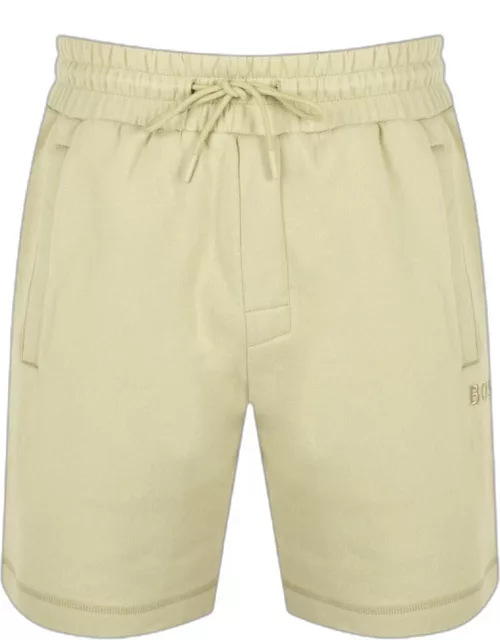 BOSS Contemporary Jersey Shorts Green