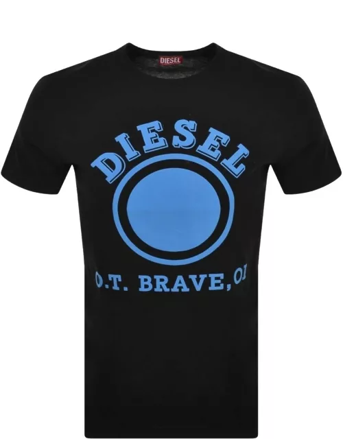 Diesel T Diegor K64 T Shirt Black