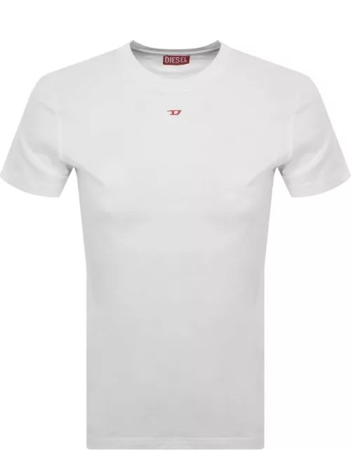 Diesel T Diegor Logo T Shirt White
