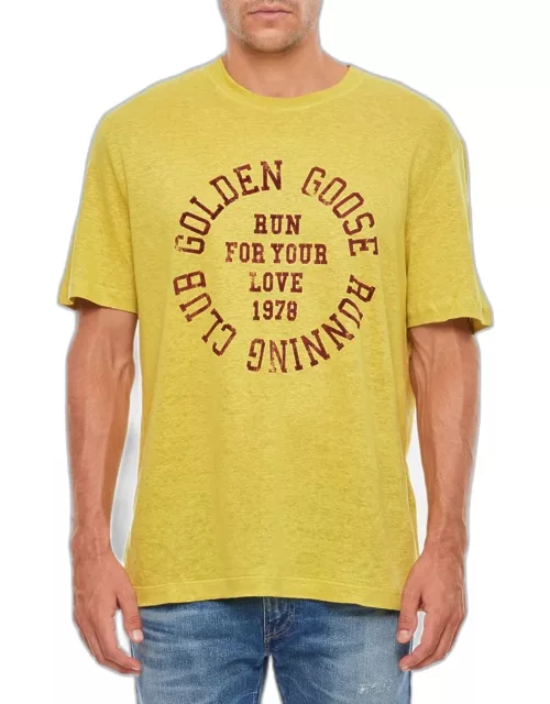 Golden Goose Journey T-shirt Yellow