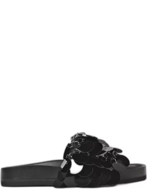 Flat Sandals RABANNE Woman colour Black