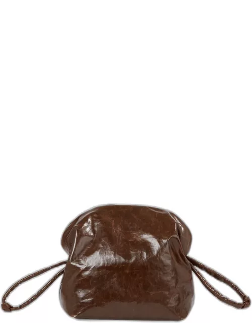 Skai Faux-Leather Pouch Clutch Bag