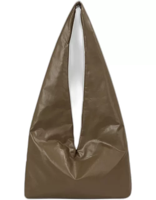 Anchor Medium Faux-Leather Shoulder Bag