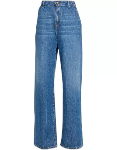 Flip Wide-Leg Trouser Jean