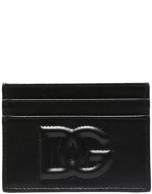 Dolce & Gabbana debossed-logo detail cardholder
