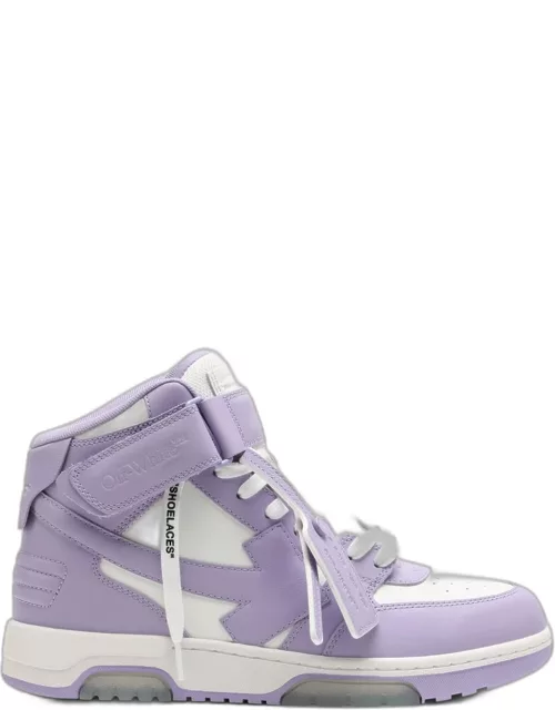 Out Of Office white/lilac medium trainer