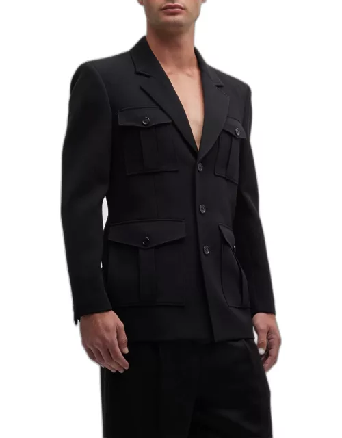 Men's Sahara Wool Utility Jacket