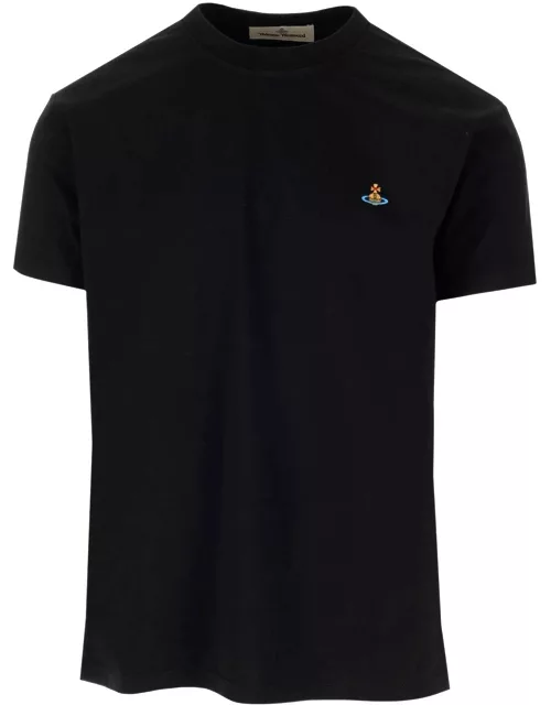 Vivienne Westwood Black orbital T-shirt