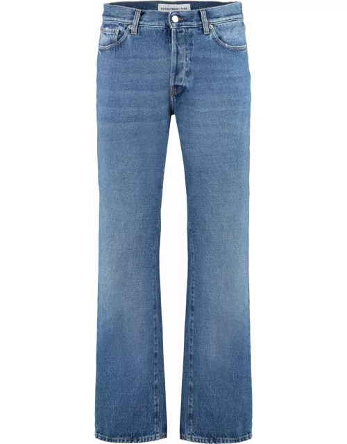 Department Five Bowl Jeans 5-pocket Straight-leg Jean