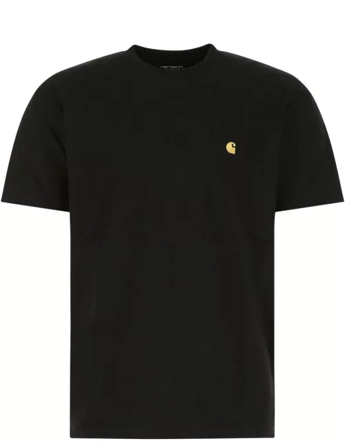 Carhartt Black Cotton S/s Chase T-shirt