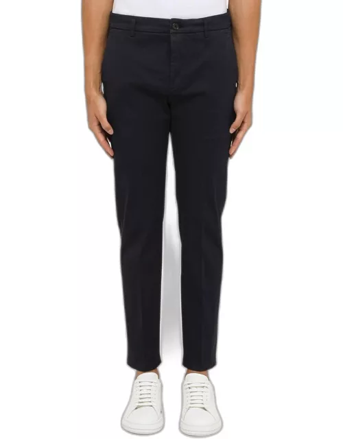 Navy Stretch Cotton Chinos Department Five