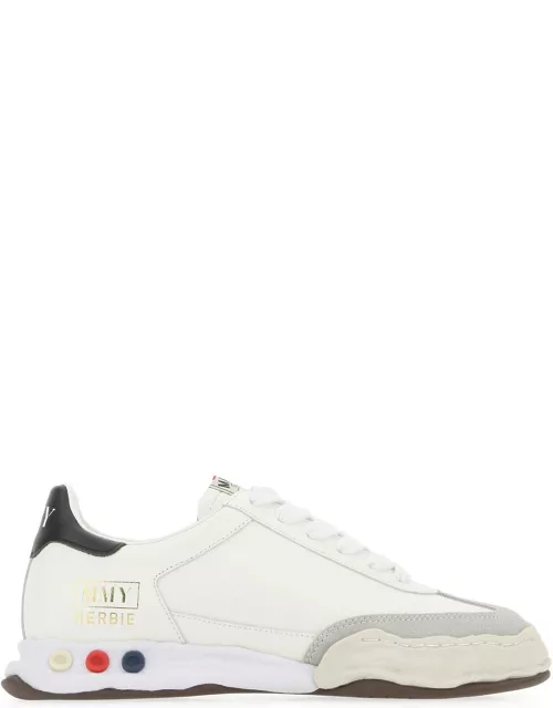 Mihara Yasuhiro Multicolor Suede And Leather Sneaker