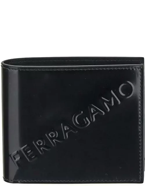 Ferragamo Embossed Logo Wallet