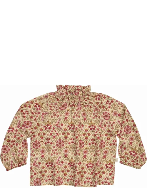 Il Gufo Long-sleeved, Patterned Shirt