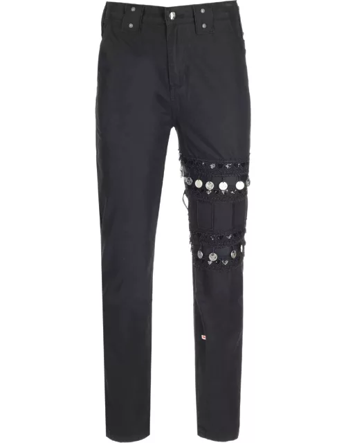 Youths In Balaclava Cotton-blend Twill Trouser