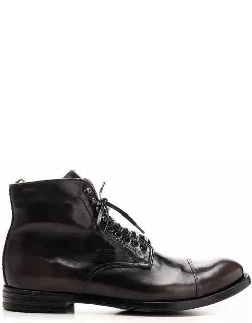 Officine Creative Lace Up Ankle Boot