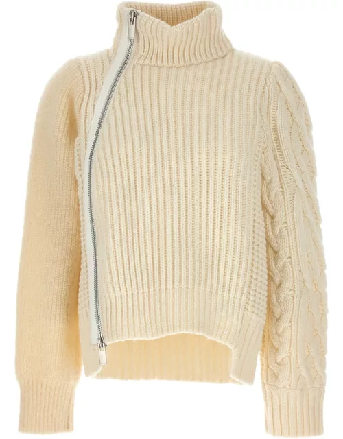 Sacai Zip Detail Sweater