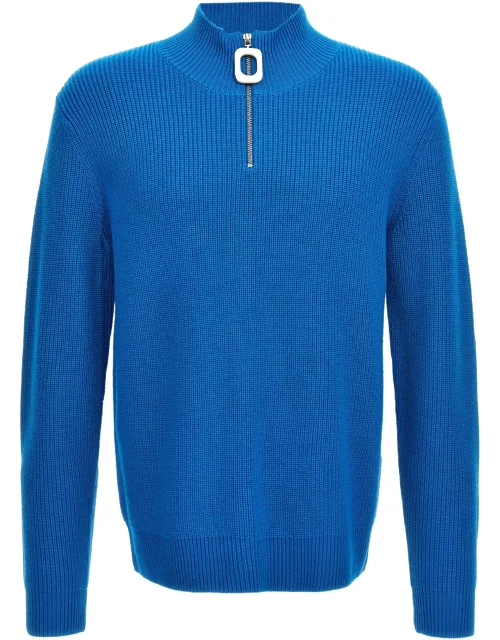 J.W. Anderson Half Zip Maxi Puller Sweater