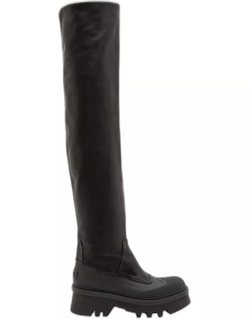 Raina Over-The-Knee Leather Boot