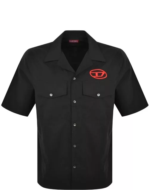 Diesel Short Sleeve Mac 22 B Shirt Black