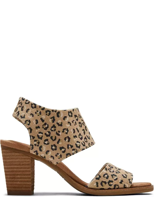 TOMS Women's Brown/Multi Cheetah Majorca Dress Sandal