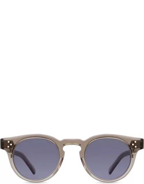 Mr. Leight Kennedy S Grey Crystal-matte Platinum Sunglasse
