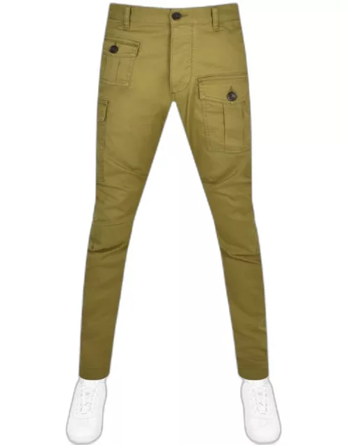 DSQUARED2 Cargo Chinos Green