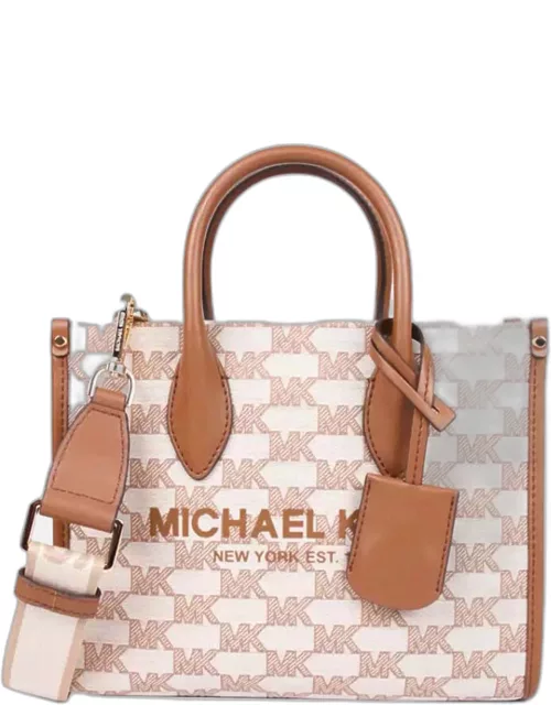 Michael Kors Brown - Signature Canvas & Leather - Satchel Crossbody Bag