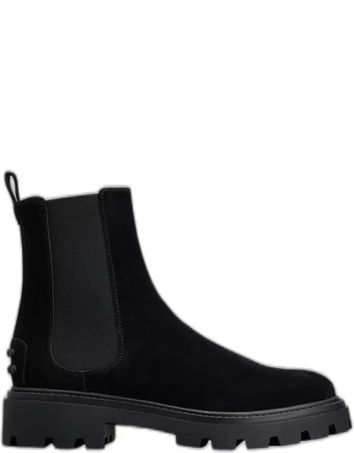 Suede Chelsea Ankle Boot