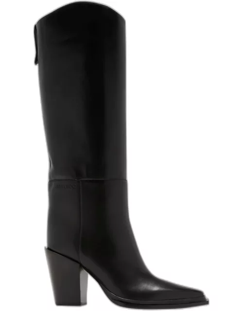 Cece Leather Western Knee Boot