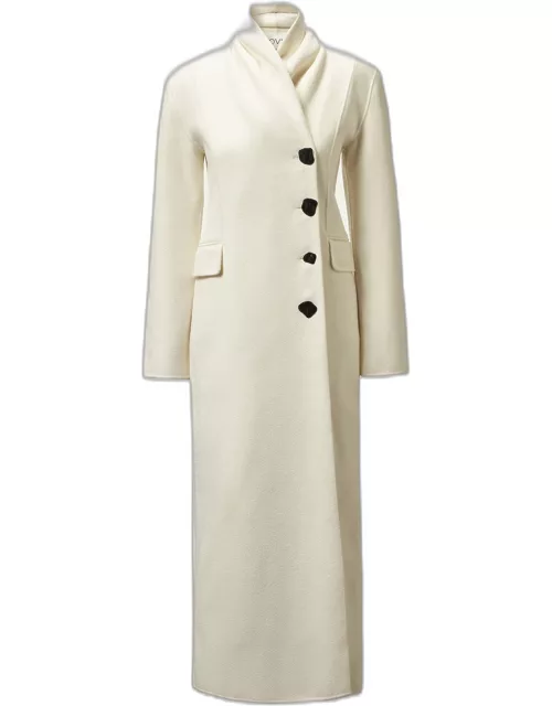 Karen Long Wool Coat